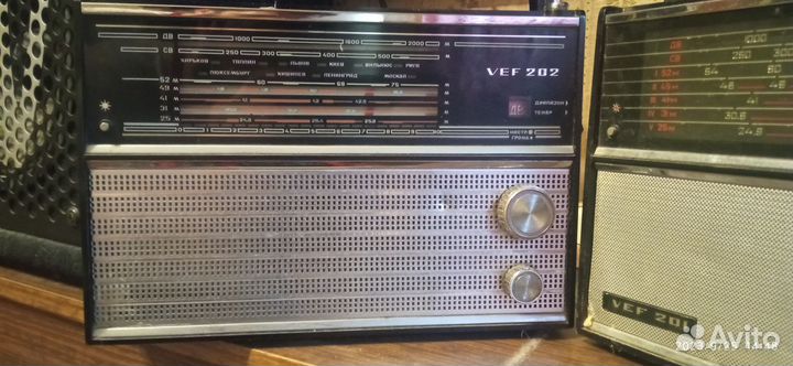 Радиоприемники VEF 201 и VEF 202
