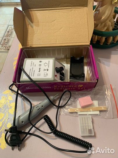 Электрический маникюрный набор для ногтей