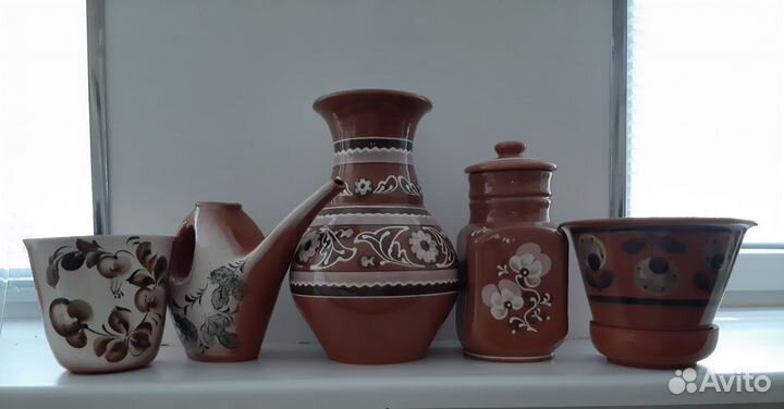 Посуда керамика новая, блюдо зик Конаково, СССР