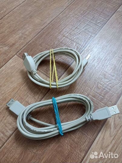 Кабель USB-USB удлинитель 2 метра