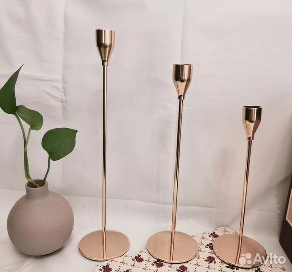 Подсвечники Цена за 3 шт