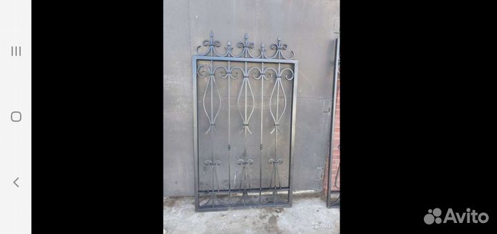 Кованые ворота,забор и калитка