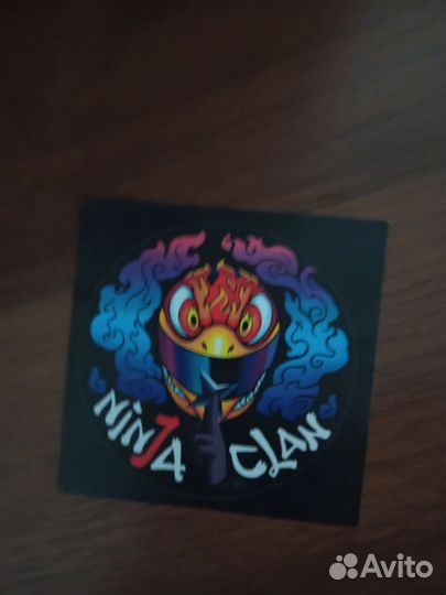 Наклейка блогера MotoNinja