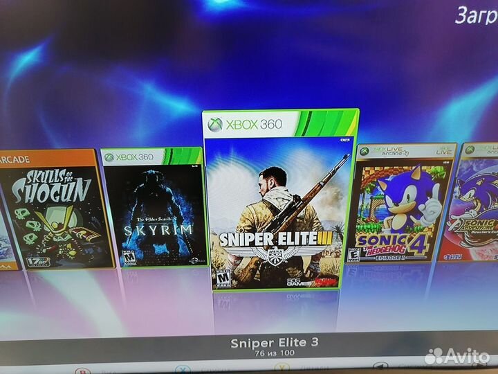 Xbox 360 250 Gb + 2 джоя +100 игр