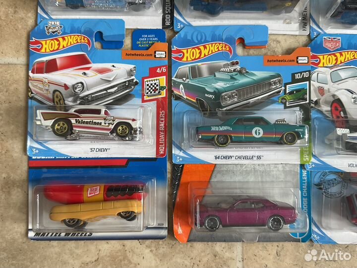 Машинки оригинал Hot wheels разные