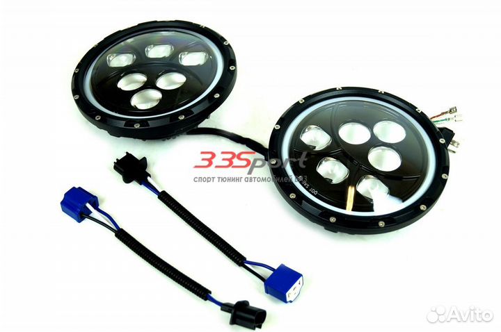 Фары диодные Нива 2121-21213 LED (DDL-006)