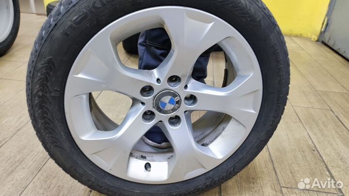 Литые диски BMW и шины nokian hakkapeliitta 8