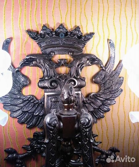 Светильник бра орлы бронза антик