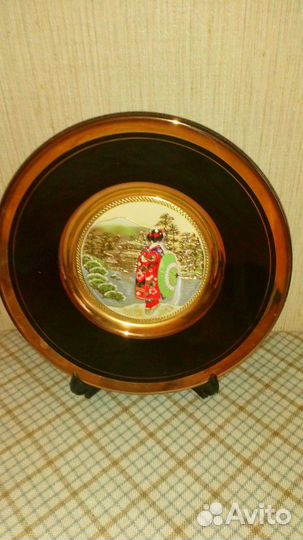Декоративно-коллекционная тарелка chokin