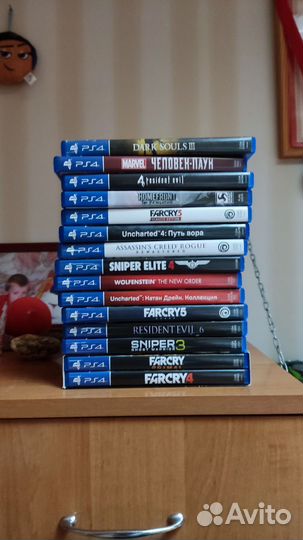 Диски на ps4