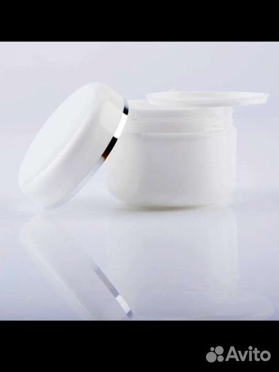 Пластиковые баночки для кремов, скраба и косметики