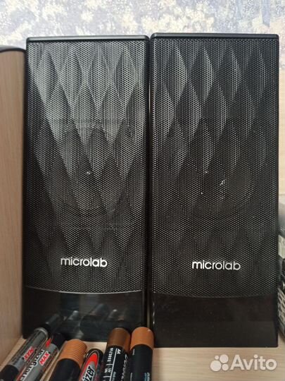 Колонки с сабвуфером 2.1 microlab m-300u