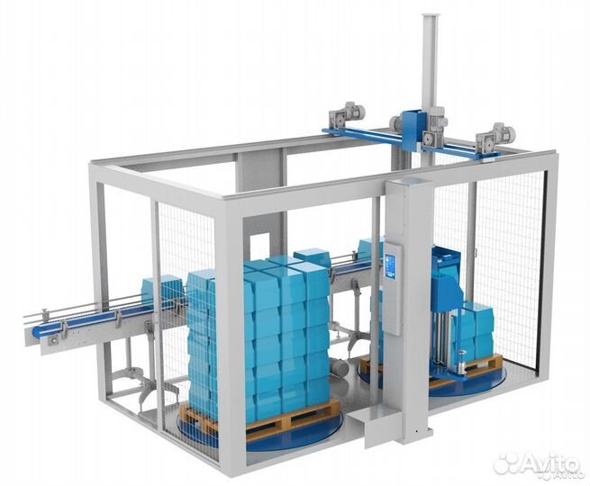Портальный паллетайзер/депаллетайзер