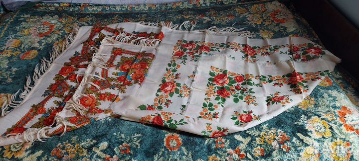 Павловопосадский платок СССР