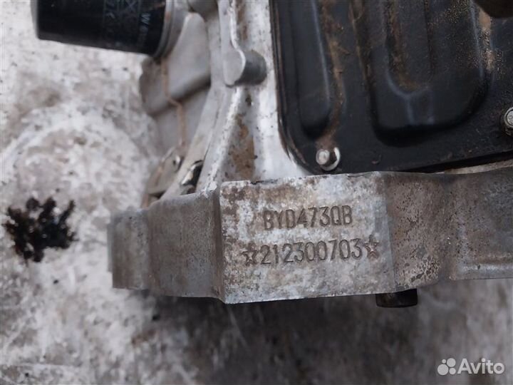 Двигатель 1.5 Byd F3 седан BYD473QB 4G15S 2012