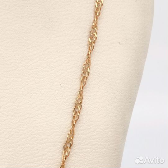 Золотая цепь 585пр. вес: 2,28гр. длина: 46см