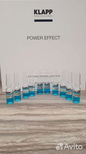Двухфазные сыворотки Power Effect. Klapp