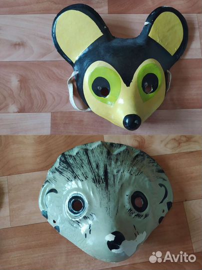 Новогодние маски СССР