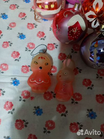 Елочные игрушки СССР одним лотом