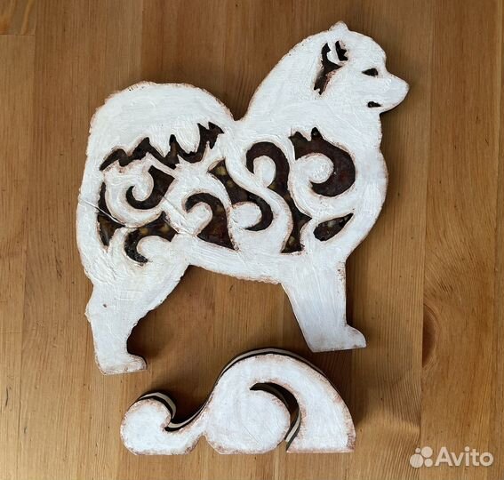 Фигурка Самоед дерево