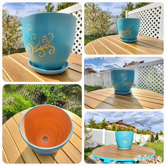 Горшок для цветов 