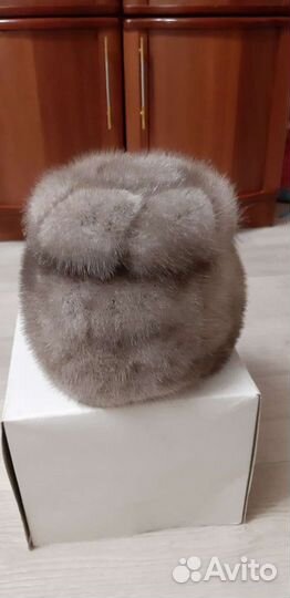 Норковая шапка женская
