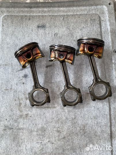 Шатун поршень nissan x-trail t31 qr25