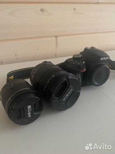 Фотоаппарат Nikon D3400 + объектив 18-55 mm