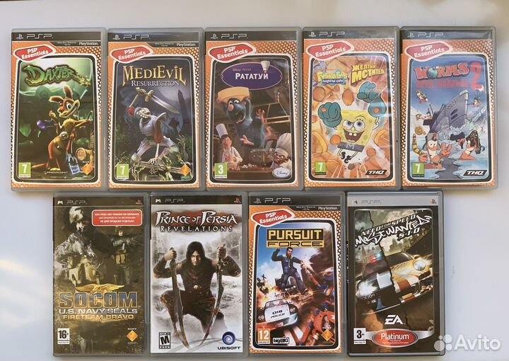 PSP игры