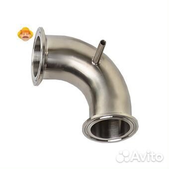 Поворот на 90 со штуцером к колонне на 1,5 дюйма