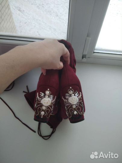 Зимние ботфорты