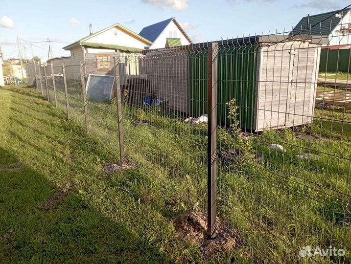 Производство и установка забора под ключ