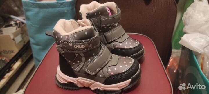 Ботинки зимние для девочки