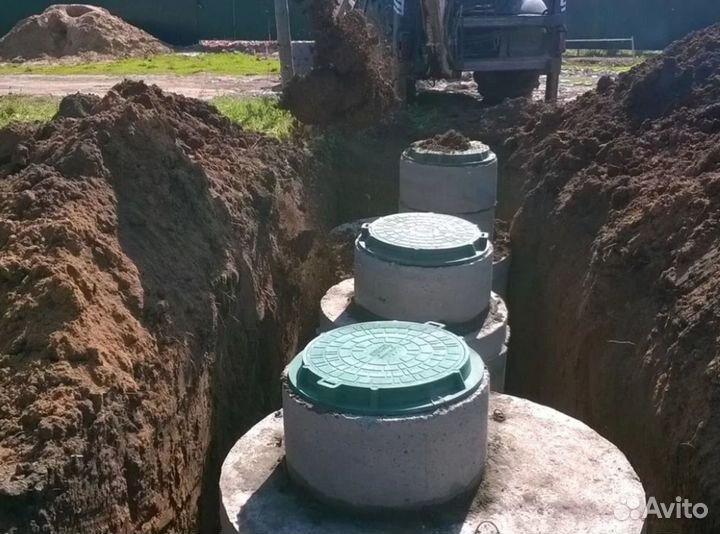 Септик / Канализация / Кессон / Выгребная яма