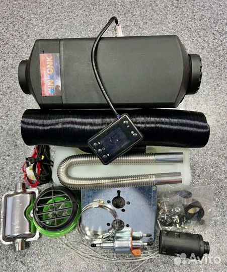 Автономный отопитель (сухой фен 12в/24в)