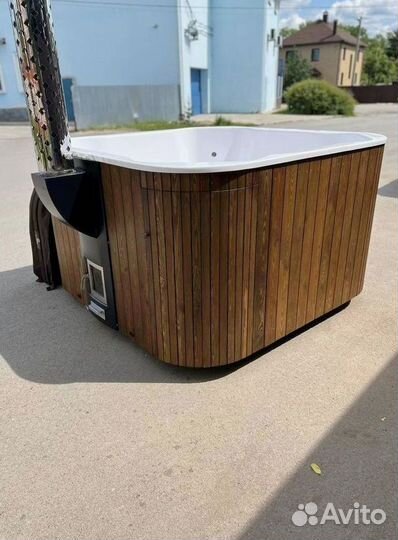 Банный чан квадратная купель.Честная цена