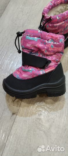 Дутики зимние для девочки