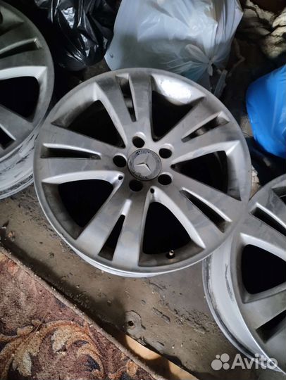 Литые диски на mercedes р17