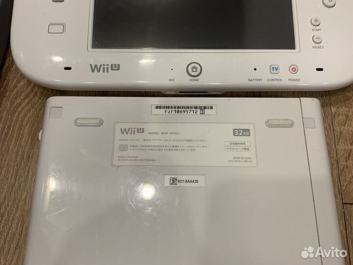 Nintendo Wii U 32GB +SD 128GB игры