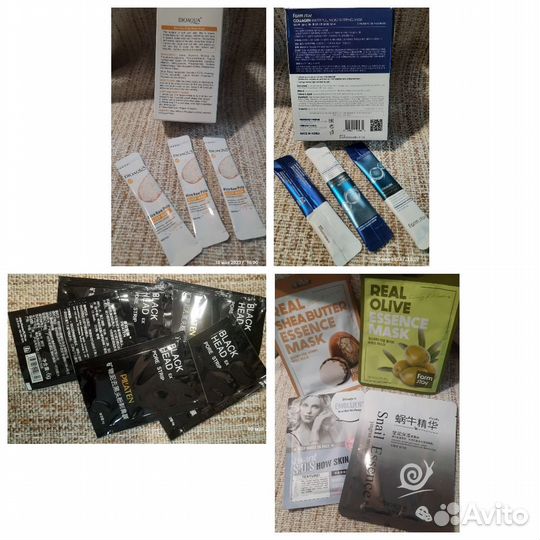 Корейская уходовая косметика в разовых саше