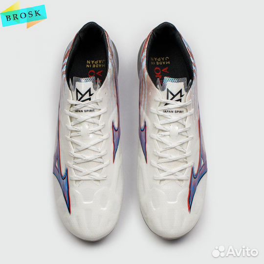 Бутсы Mizuno Alpha Made in Japan FG White