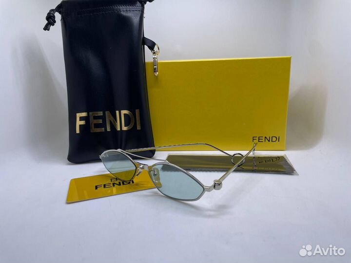 Солнцезащитные очки fendi Baguette - овальные