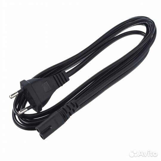 00-00025227 Кабель питания евровилка-C7 (2-pin) 1