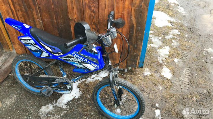 Велосипед-мотоцикл детский от 4х лет