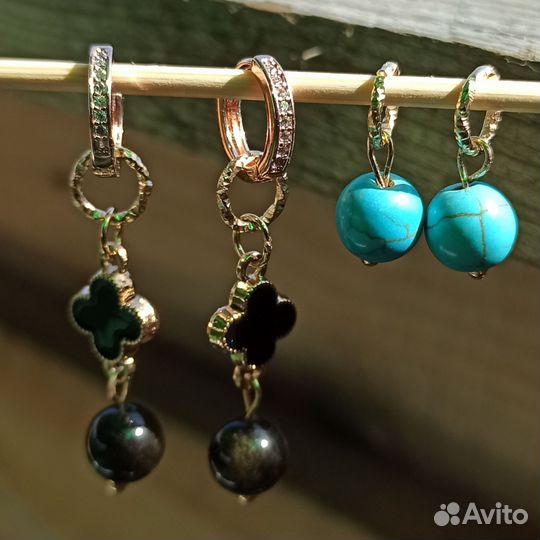 Серьги ручной работы