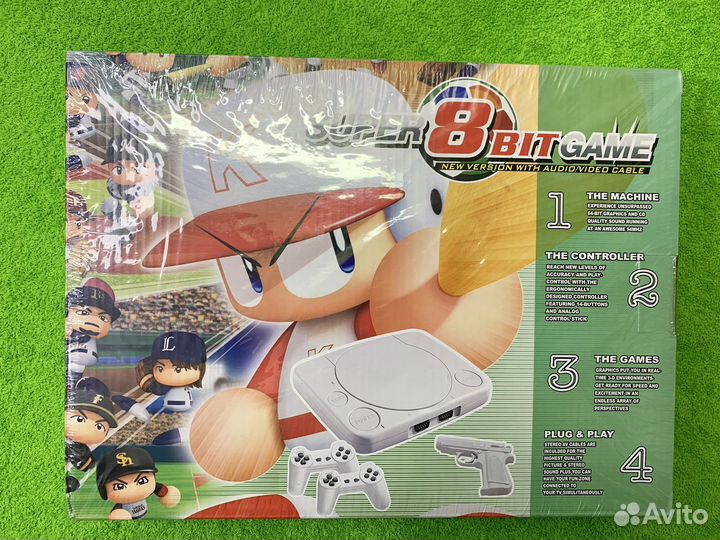 Игровая приставка dendy с пистолетом, новая