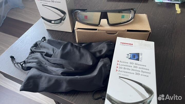 Очки 3d toshiba fpt-ag02g