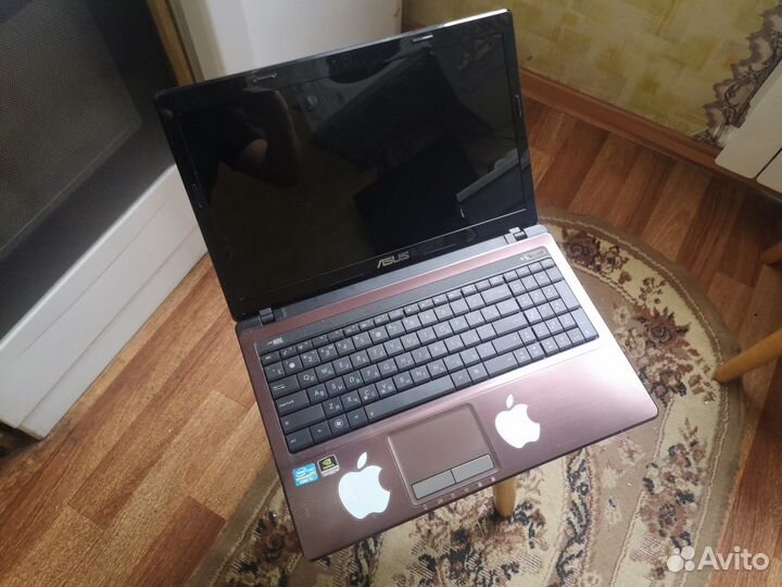 Ноутбук Asus Х53S на i5 с видюхой 2 гига