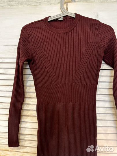 Платье трикотажное женское лапша befree