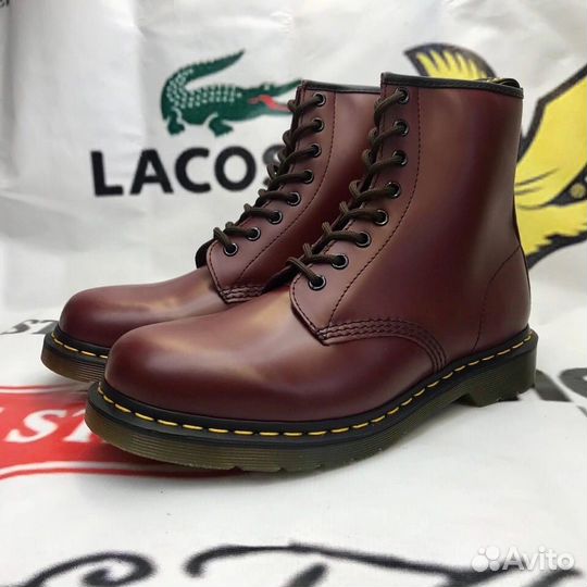 Ботинки Dr. Martens 1460 Smooth 11822600 Red